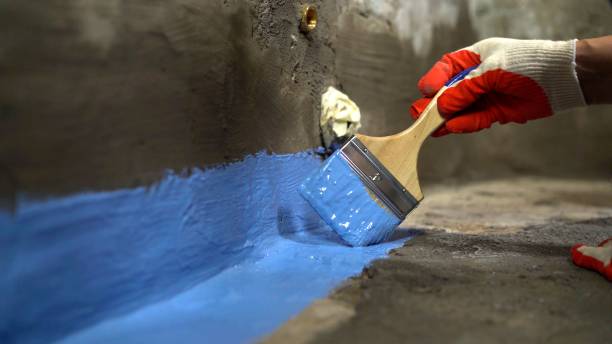 Commercial Foundation Crack Repair project at a Collingswood, NJ business property by SJ Waterproofing Pros